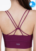 IBY - Yoga Sport Bra Light Support Keep On - Pulple Plun Purple Prune