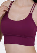 IBY - Yoga Sport Bra Light Support Keep On - Pulple Plun Purple Prune
