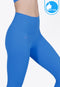 IBY - Yoga High Waist Long Legging Sun Bright - Fine Blue