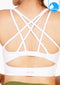 สปอร์ตบรา บราโยคะ บราออกกำลังกาย IBY - Yoga Sport Bra Light Support Twisted - White *พร้อมส่ง*