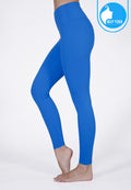 IBY - Yoga High Waist Long Legging Sun Bright - Fine Blue