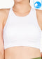 สปอร์ตบรา บราโยคะ บราออกกำลังกาย IBY - Yoga Sport Bra Light Support Twisted - White *พร้อมส่ง*