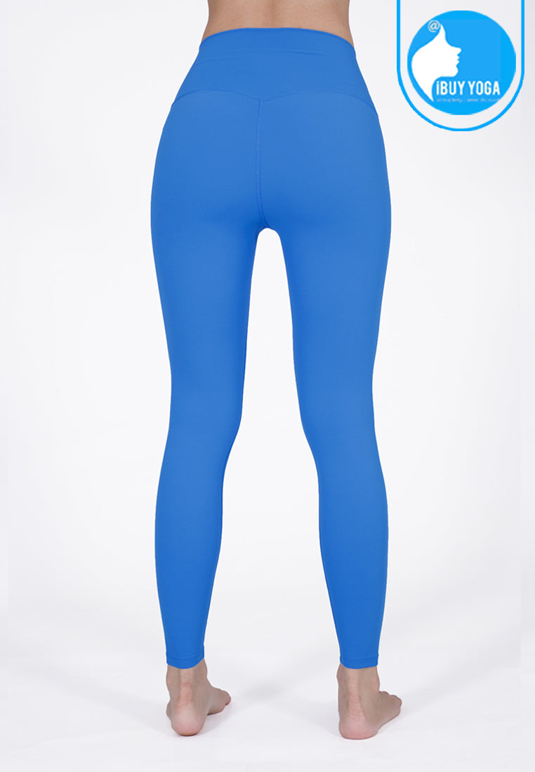IBY - Yoga High Waist Long Legging Sun Bright - Fine Blue น้ำเงิน