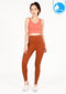 IBY - Yoga Sport Crop With Bra Focus - Orange Cantaloupe ส้มแคนตาลูป