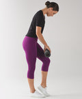 Lululemon - Flow & Go Crop -Aurora 