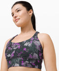Lululemon Energy Bra Long Line - Floral Shift Multi 