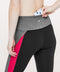 Lululemon Get Going Train Tight - Black/Heathered Black/Flamenco Red