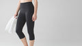 Lululemon - Flow & Go Crop -Black 