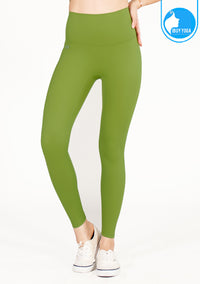 IBY - Yoga High Waist Long Legging Flow - Green Pear สีเขียวลูกแพร์