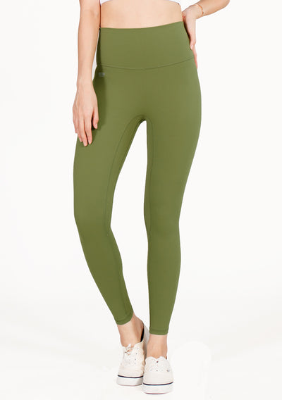 IBY - Yoga High Waist Long Legging Beyond - Green Fern