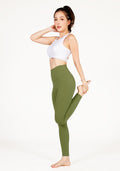 IBY - Yoga High Waist Long Legging Beyond - Green Fern