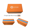 Lunar - Block Yoga - Orange/Light Blue/Orange