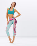 Onzie - Graphic Capri Pant - Fiji