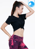 IBY - Petal Short Sleeve Shirt - Black