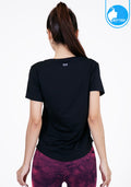 IBY - Petal Short Sleeve Shirt - Black