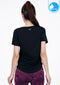 IBY - เสื้อแขนสั้น รุ่น Petal - Black