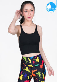 IBY - Yoga Sport Bra Light Support Pretty - Black