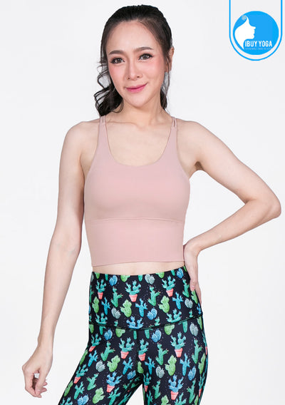 IBY - Yoga Sport Bra Light Support Pretty - Crepe Pink