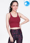 IBY - Yoga Sport Bra Light Support Pretty - Red Velvet