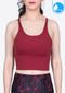IBY - Yoga Sport Bra Light Support Pretty - Red Velvet