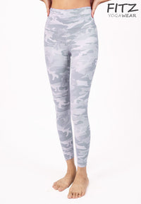 Fitz High Waist 7/8 Legging - Diane - Grey Army