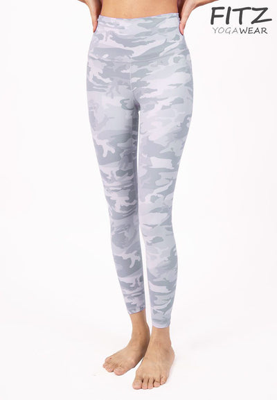 Fitz High Waist 7/8 Legging - Diane - Gray Army