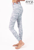 Fitz High Waist 7/8 Legging - Diane - Gray Army