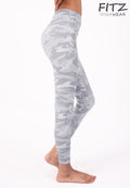 Fitz High Waist 7/8 Legging - Diane - Gray Army