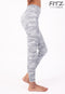 Fitz High Waist 7/8 Legging - Diane - Gray Army