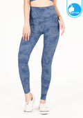 IBY - High Waist Yoga Legging Cloud - Blue
