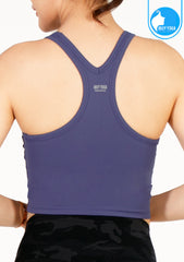 สปอร์ตบรา บราโยคะ บราออกกำลังกาย IBY - Yoga Sport Crop With Bra Cropped - Pulple สีม่วง