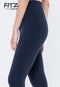 Fitz - 7/8 Legging - Plactice - Dark Blue