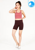 Sports bra, yoga bra, exercise bra IBY - Yoga Sport Crop With Bra Cropped - Pink