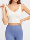 IBY - Yoga Sport Crop With Bra Focus - Off White Off White