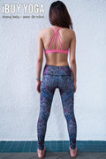 Sports bra, yoga bra, exercise bra Fitz - 6 Angle Bra - Pink *Ready to ship*