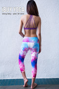 Sports bra, yoga bra, exercise bra Fitz - 6 Angle Bra - Purple *Ready to ship*