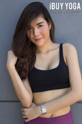 Sports bra, yoga bra, exercise bra, Fitz - Maria Bra - Black *Ready to ship*