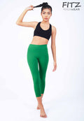 Fitz - Simplicity Capri - Festive Green