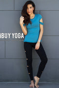 Fitz - Top Tee with Bra - TCut - Blue