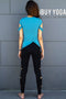 Fitz - Top Tee with Bra - TCut - Blue