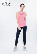 Fitz - 7/8 Legging - Plactice - Dark Blue