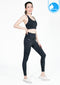 IBY - High Waist Yoga Legging - Stand Out - Dark Gray Zebra