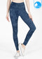 IBY - High Waist Yoga Legging - Stand Out - Blue Watermark Dark blue watermark