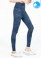 IBY - High Waist Yoga Legging - Stand Out - Blue Watermark Dark blue watermark