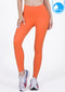 IBY - Yoga High Waist Long Legging Sun Bright - Orange สีส้มแสด