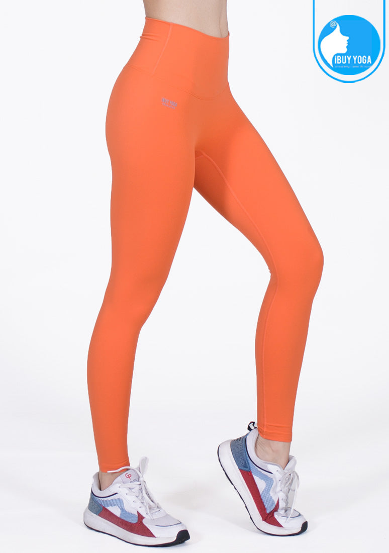 IBY - Yoga High Waist Long Legging Sun Bright - Orange สีส้มแสด