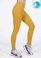 IBY - Yoga High Waist Long Legging Sun Bright - Marigold Yellow Marigold Yellow