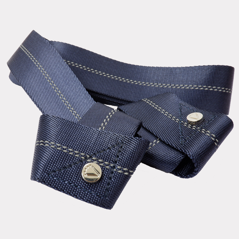 Vaken Yoga Strap nylon - Navy/Refleative