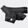 Vaken Yoga Strap nylon - Black/Refleative