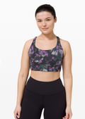 Lululemon Energy Bra Long Line - Floral Shift Multi 
